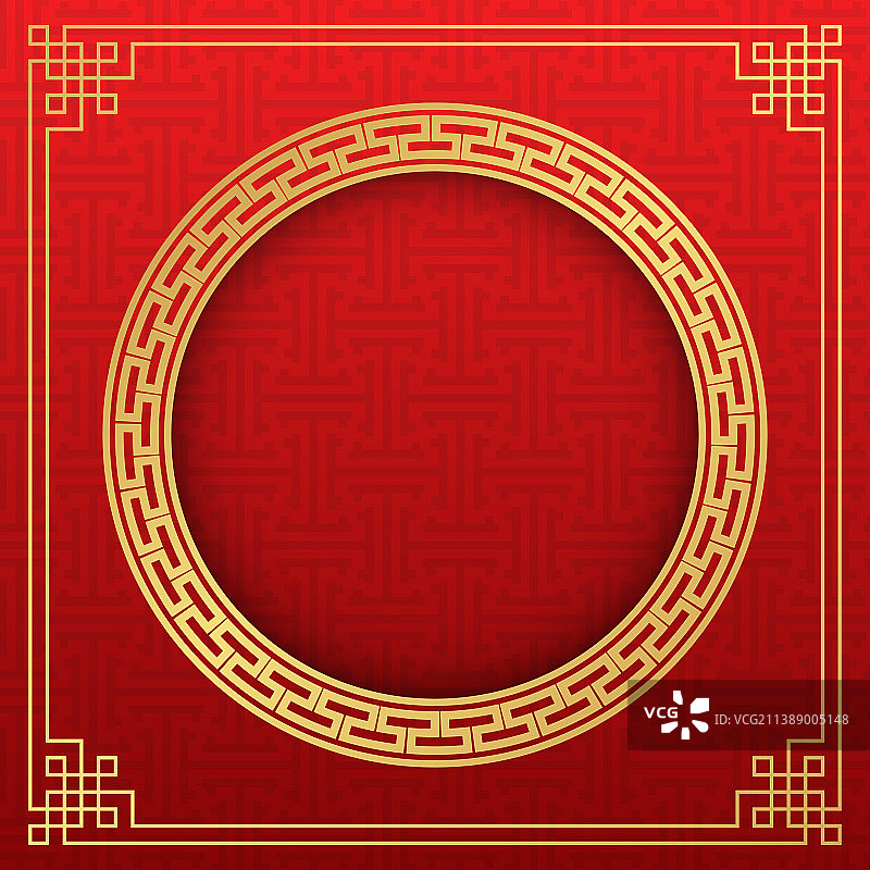 中国风装饰古典喜庆红色背景图片素材