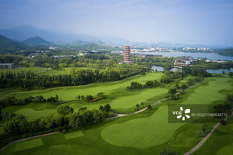 雁栖湖图片素材