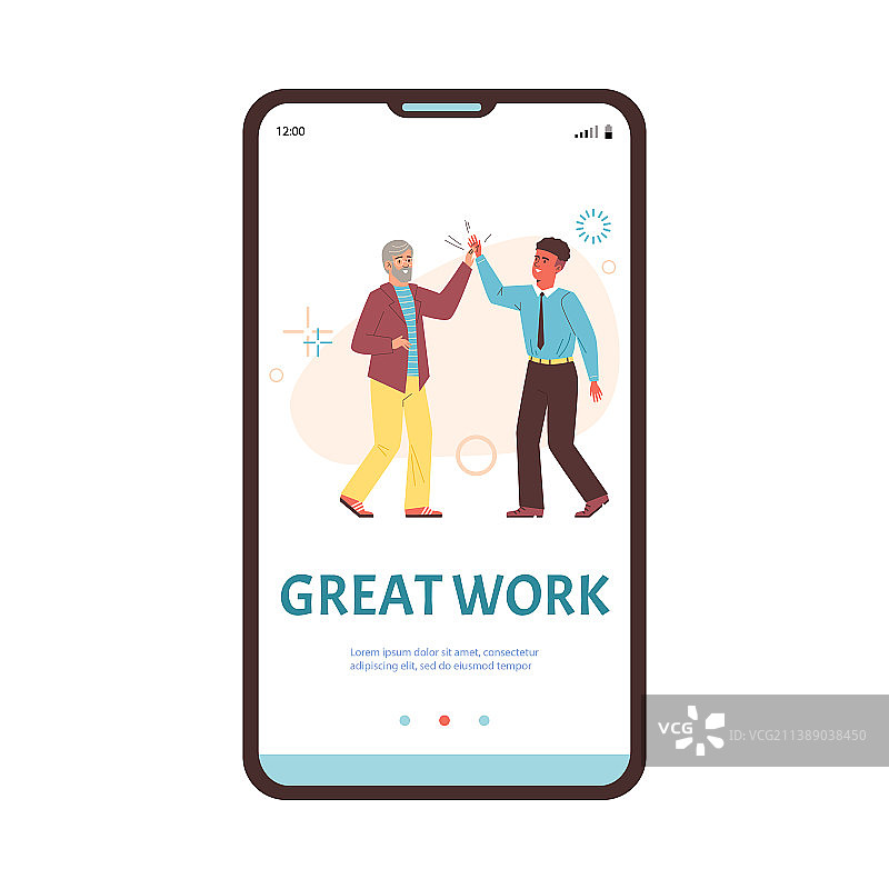 同事们鼓掌祝贺图片素材