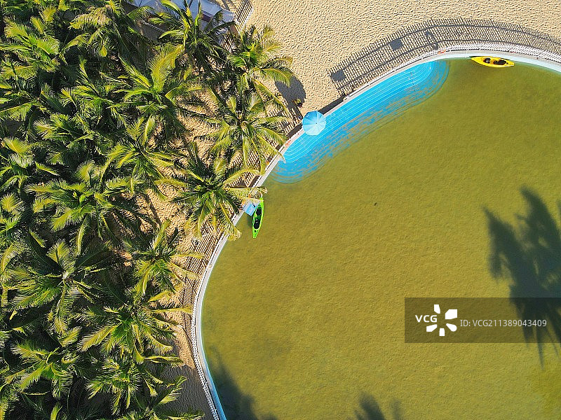 广东阳江海陵岛水上乐园图片素材