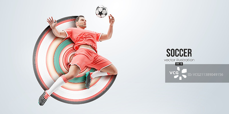 足球运动员比赛瞬间图片素材