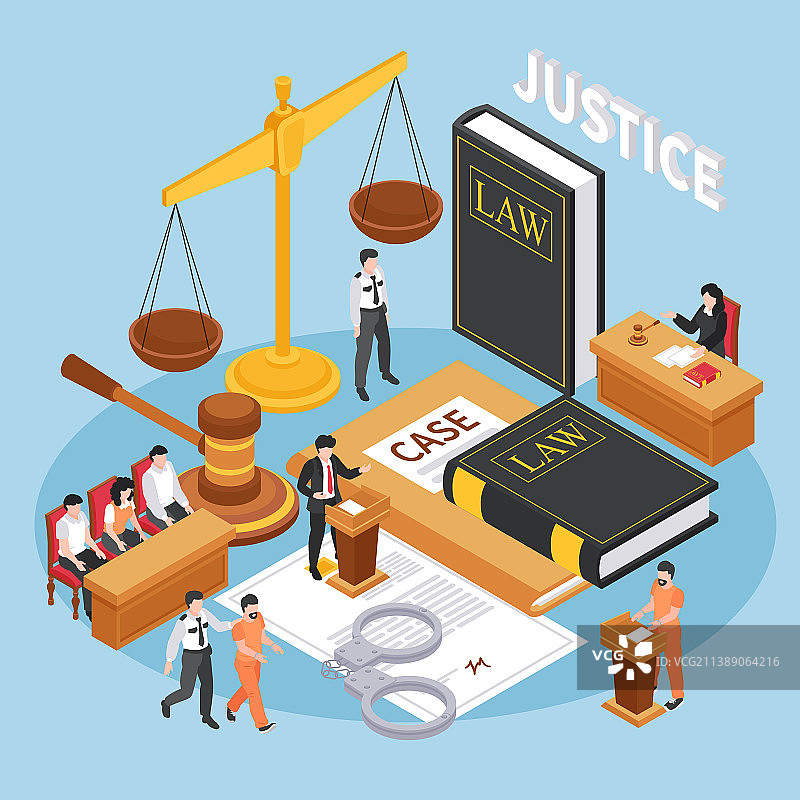 正义2.5D背景图片素材