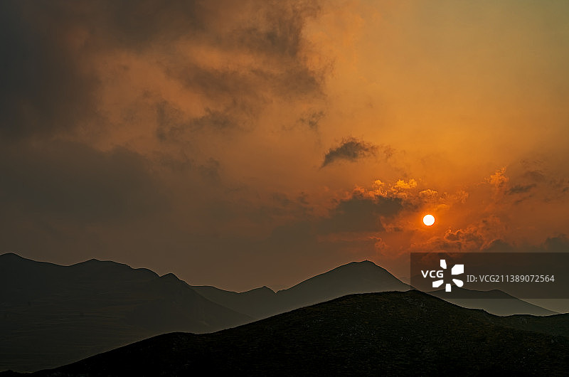 旭日东升图片素材