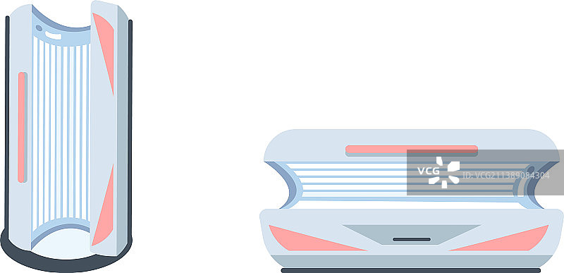 日光浴室机纯色物体套件图片素材