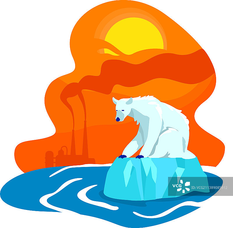 气候变化2.5D网页banner海报图片素材