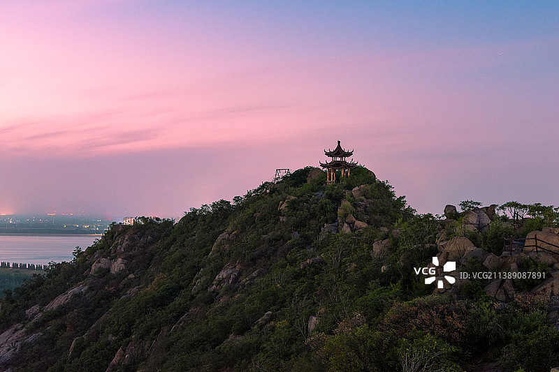 济南鹊山图片素材