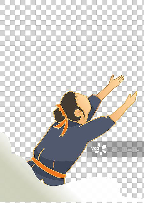 七夕牛郎图片素材