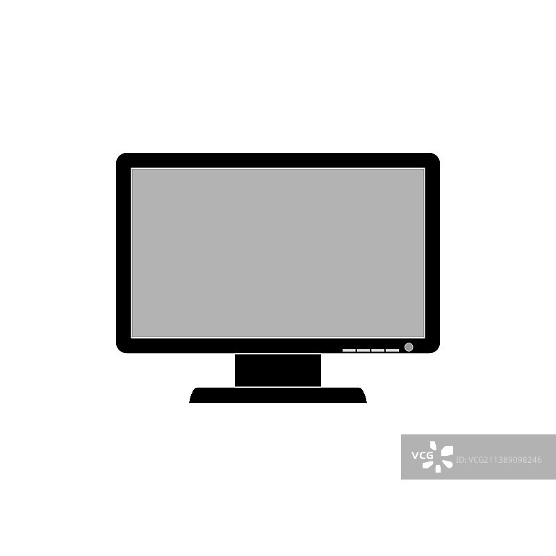 现代电脑显示器图标图片素材
