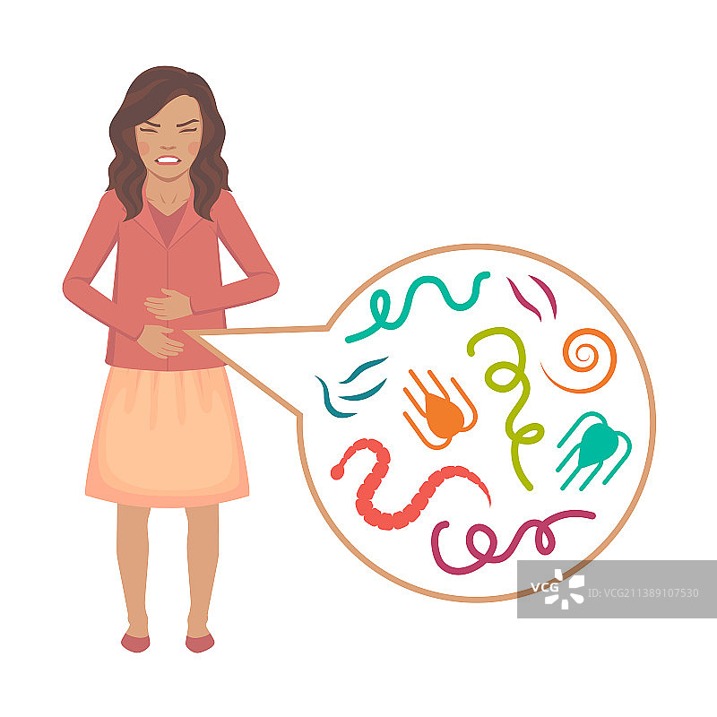 人类肠道图片素材