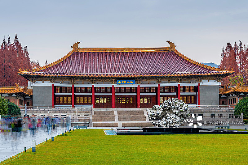 中国江苏南京博物院大殿图片素材