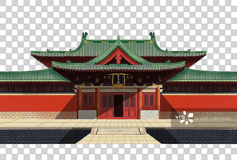 隆兴寺图片素材