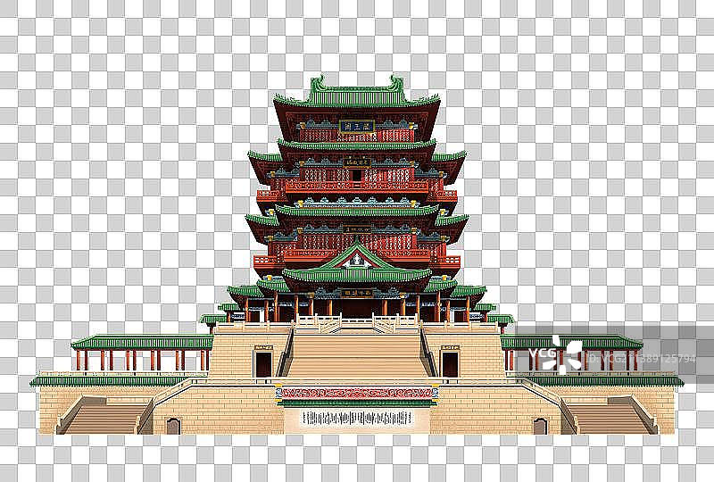 滕王阁图片素材