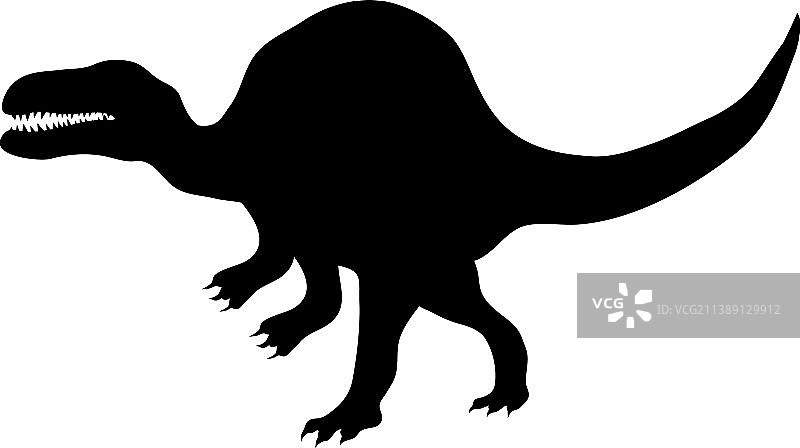 史前动物恐龙图标设计模板图片素材