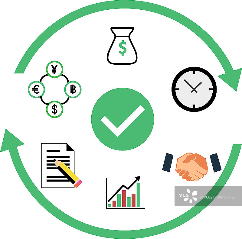 金融科技互联图标图片素材