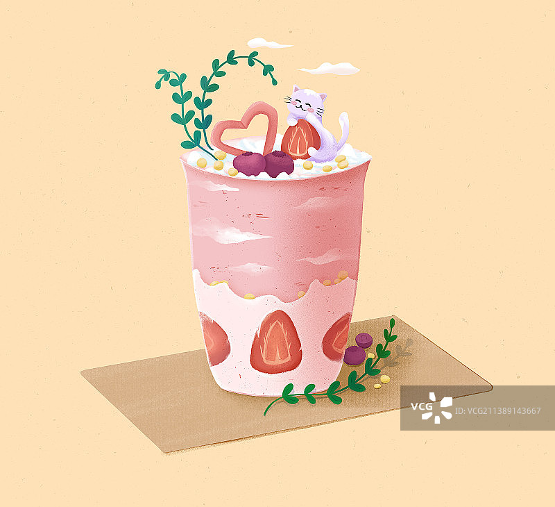 水果食物美食插画图片素材