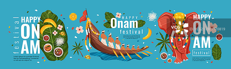 快乐的奥南节图片素材