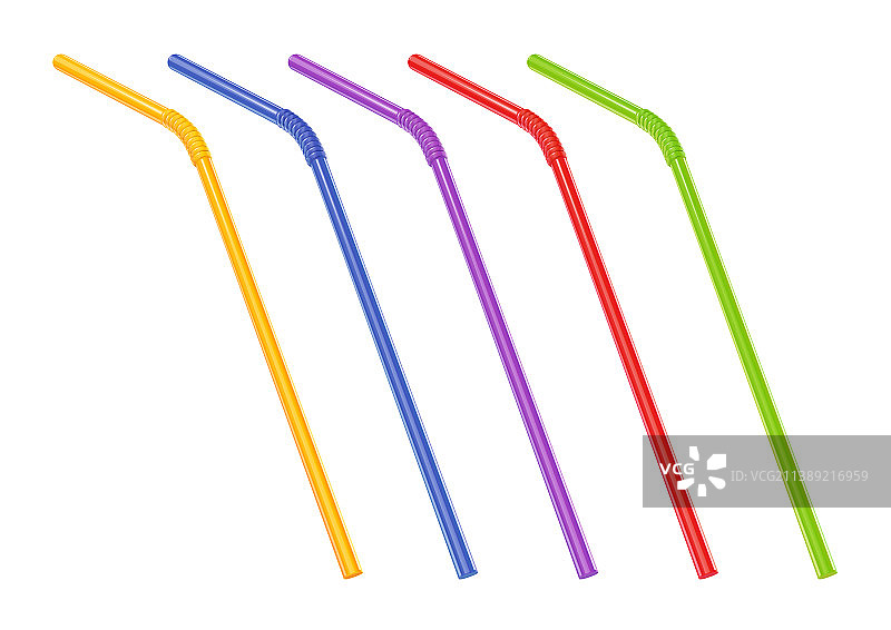 饮料果汁吸管图片素材