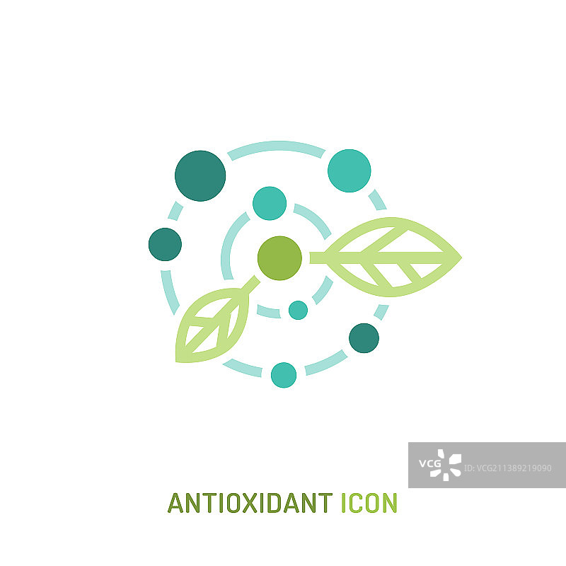 抗氧化剂有益饮食图标图片素材