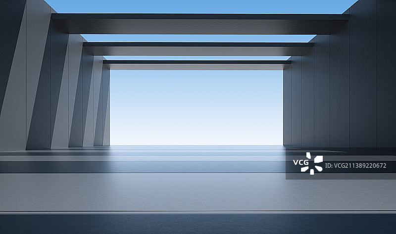 建筑空间广场平台背景图片素材