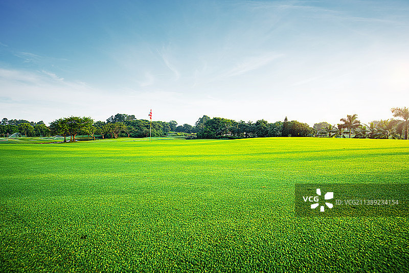 高尔夫球场图片素材