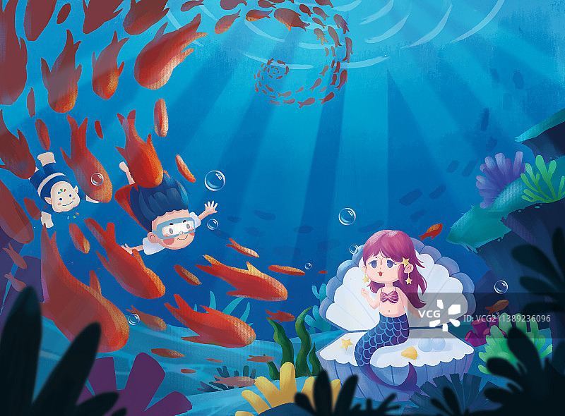 绘本第三页图片素材