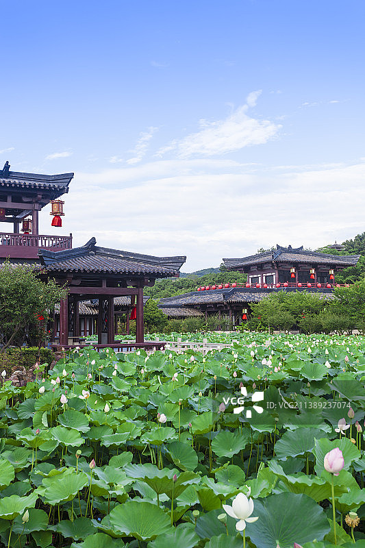 无锡三国城景观图片素材