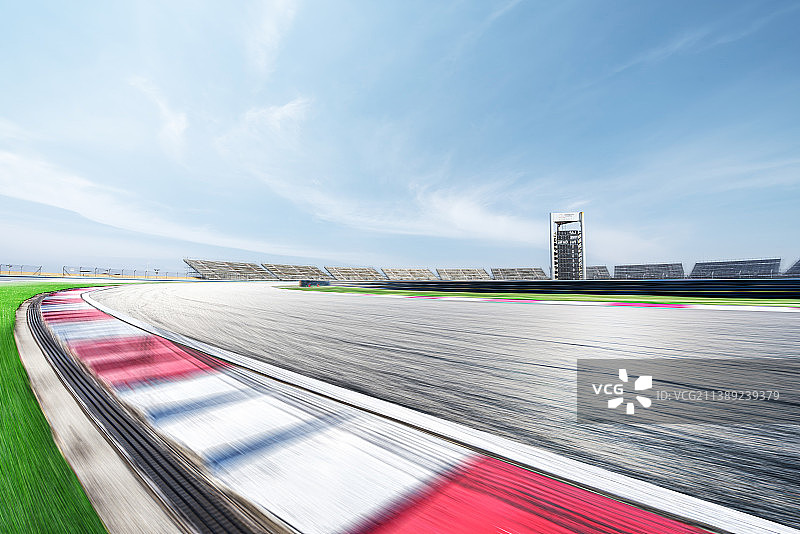 上海F1方程式赛道图片素材