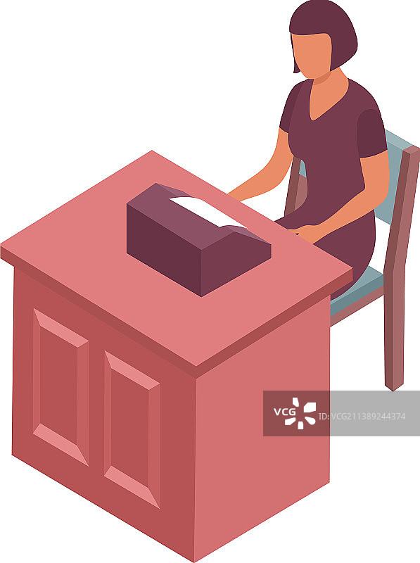 法院办事员图标图片素材