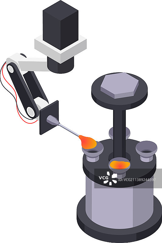 玻璃生产图标图片素材