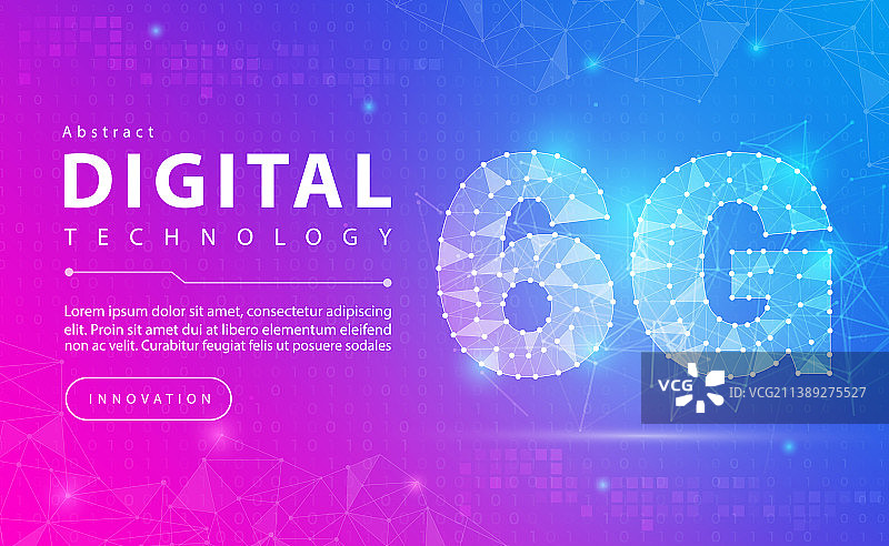 6G网络无线互联网Wi-Fi连接技术图片素材