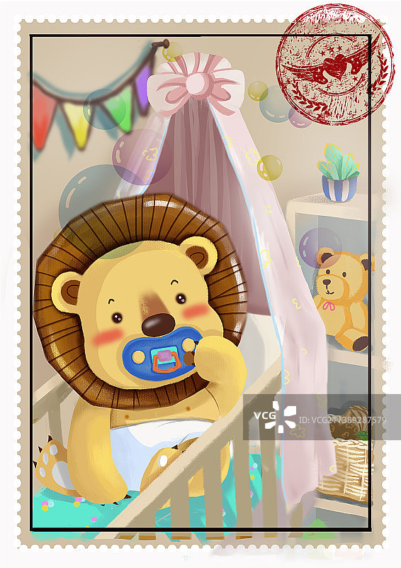 小狮子图片素材