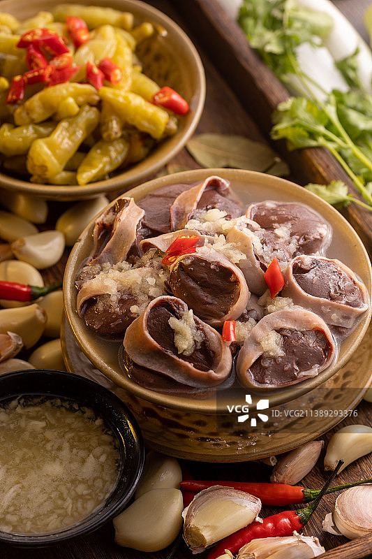 河南烧灌肠图片素材