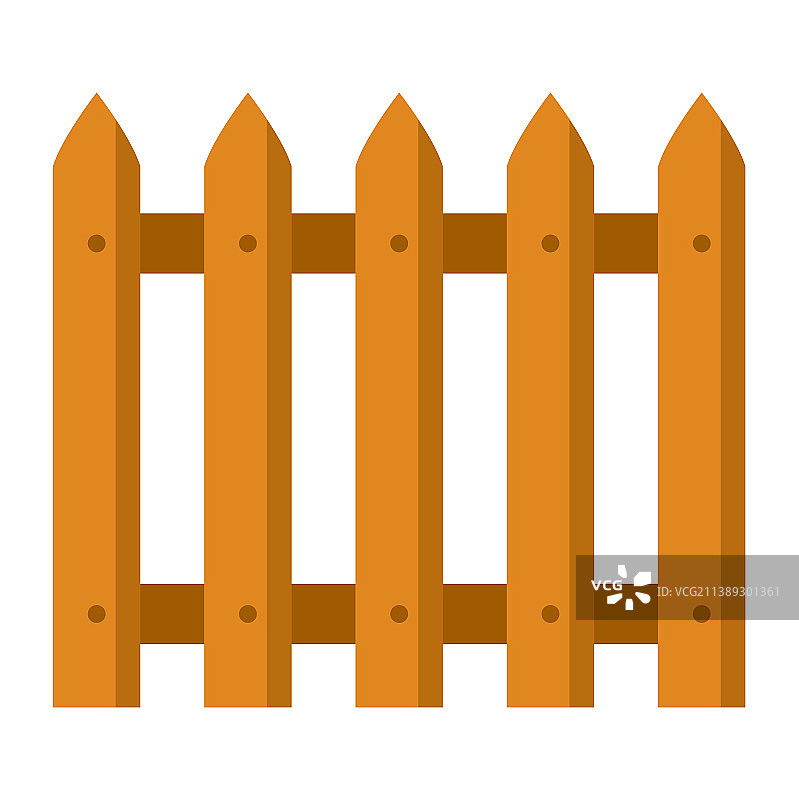农场木栅栏花园或田野图片素材