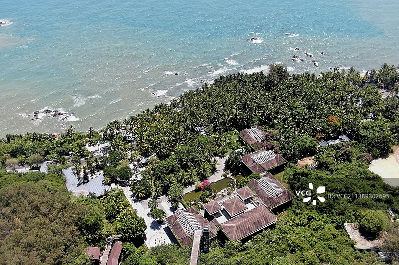 海南三亚大小洞天图片素材