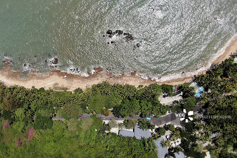 海南三亚大小洞天图片素材