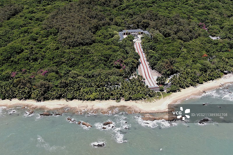 海南三亚大小洞天图片素材