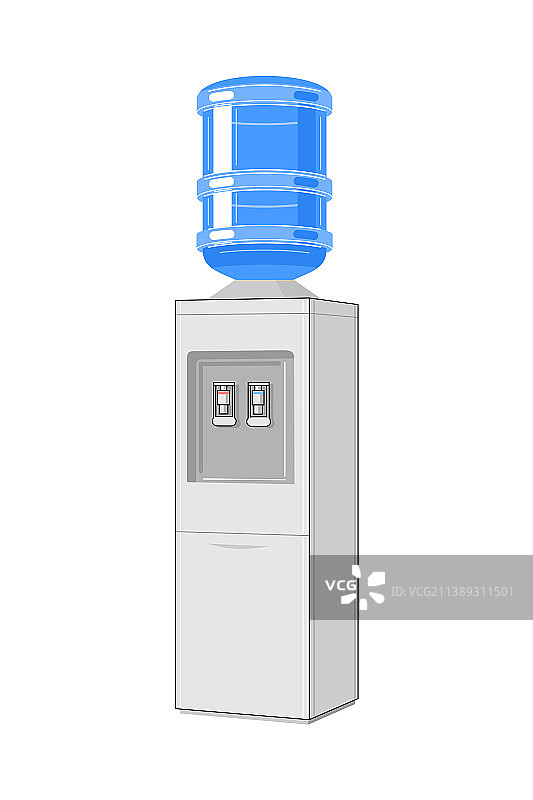 饮水机隔离冷水图标图片素材