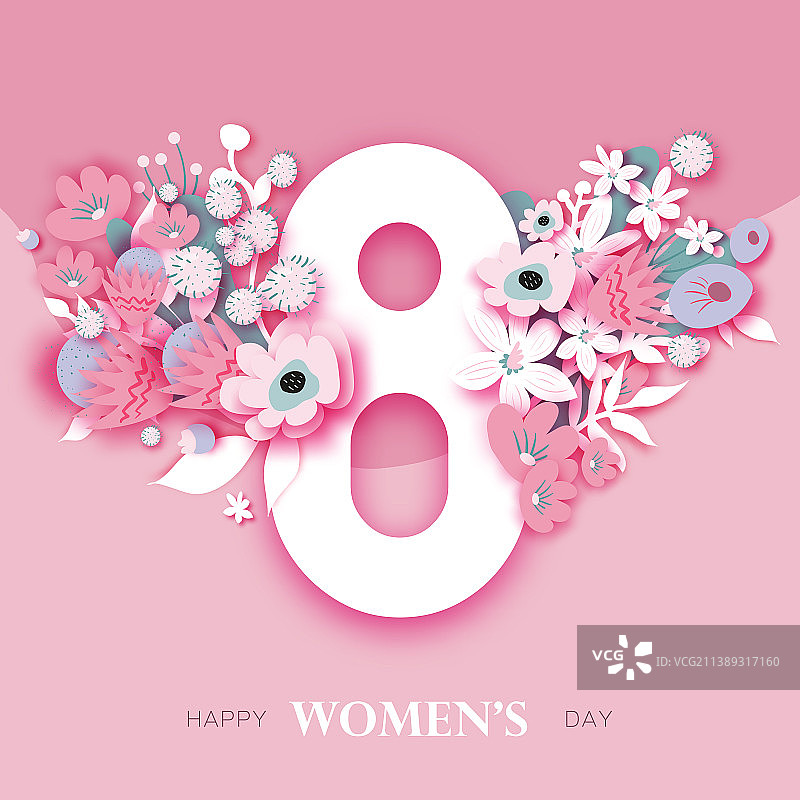 3月8日妇女节快乐主题花卉banner图片素材