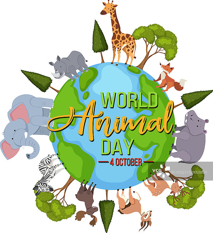 世界动物日野生动物banner图片素材