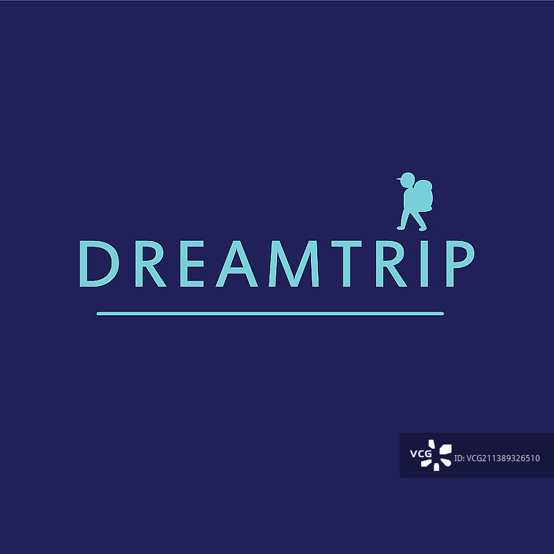 梦想之旅文字logo图片素材