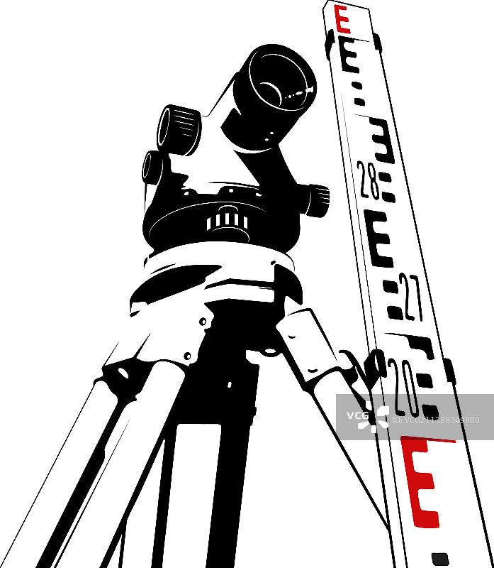 专业建筑测量仪器图片素材