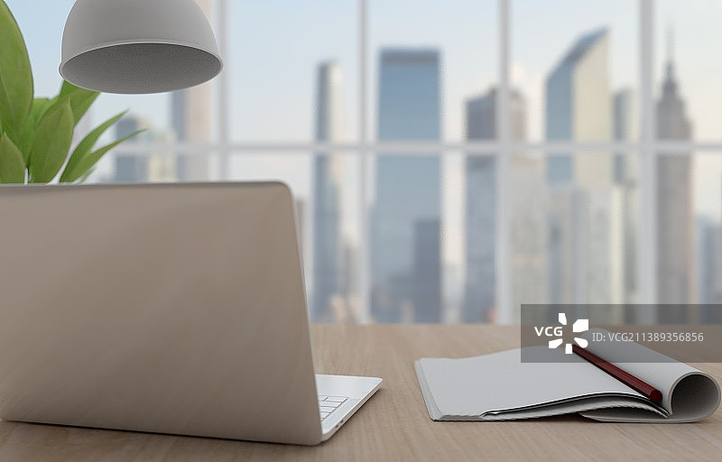 写字楼的办公桌图片素材
