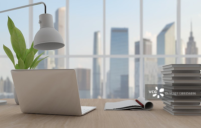 写字楼的办公桌图片素材
