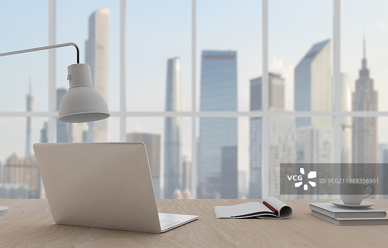 写字楼的办公桌图片素材