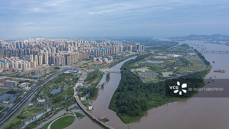 长沙望城区月亮岛体育公园图片素材