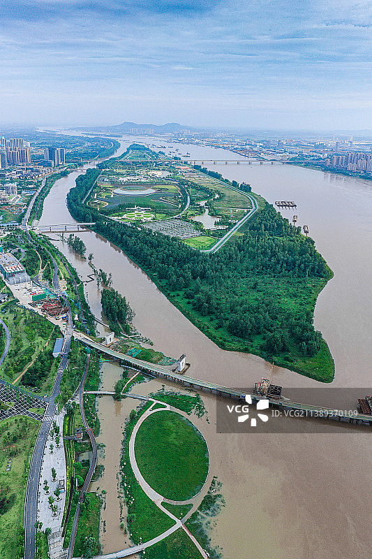 长沙望城区月亮岛体育公园图片素材