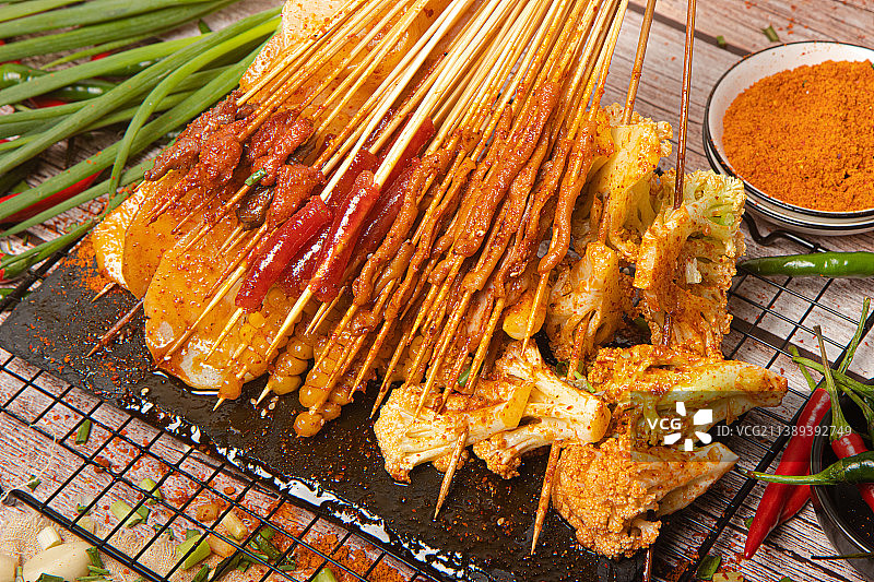 烧烤单人套餐图片素材