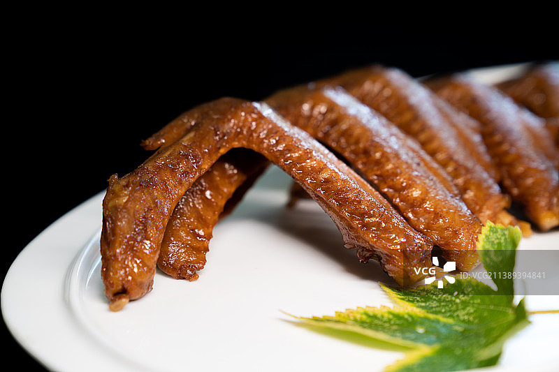 卤味鸭货熟食图片素材