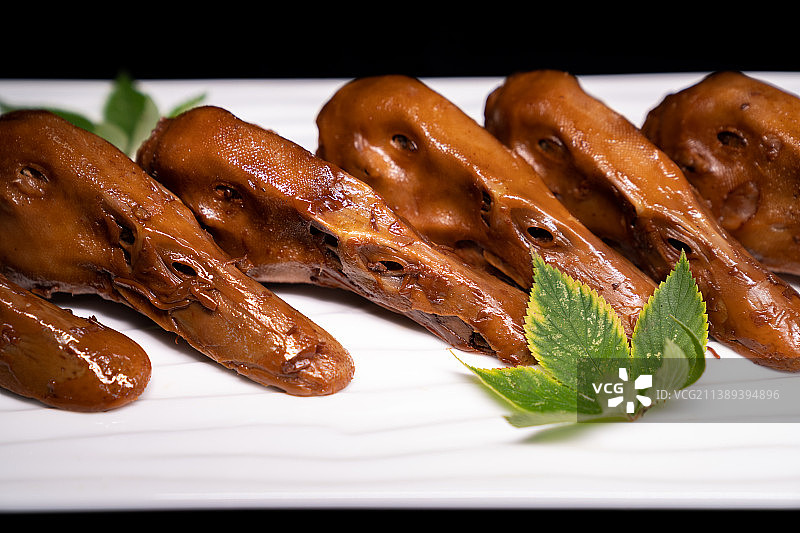 卤味鸭货熟食图片素材