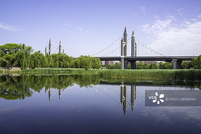 昌平新城滨河森林公园图片素材